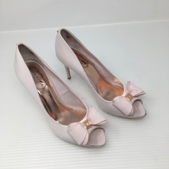 ted baker pink bow shoes